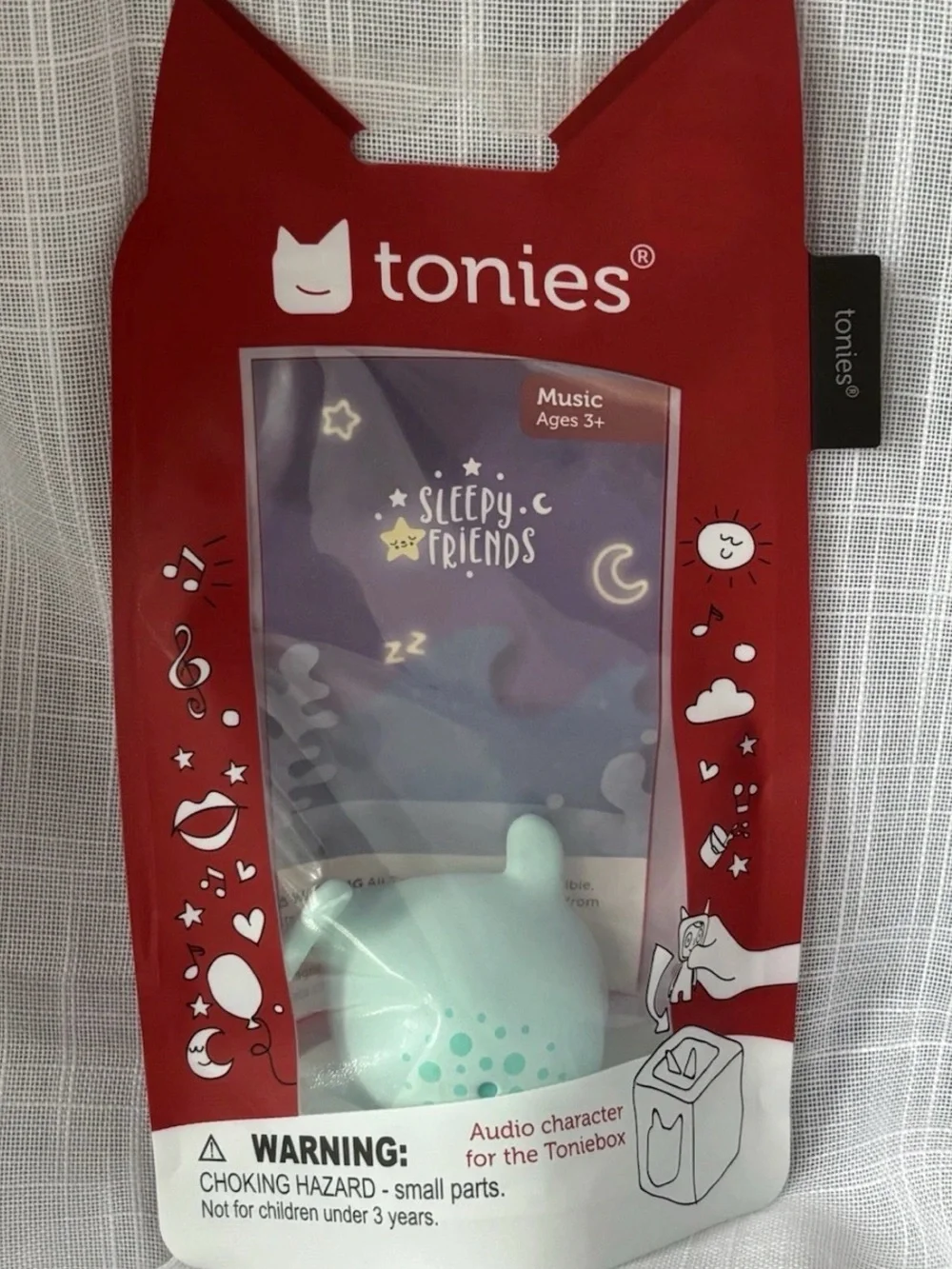 Tonies Sleepy Friends Whale Tonie Audio Character Toniebox Stories Songs Music